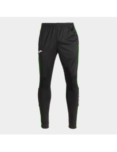 Largo Pantalón Combi Oro Negro-Verde Flúor