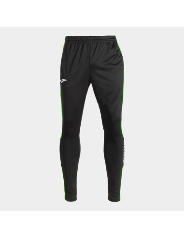 Largo Pantalón Combi Oro Negro-Verde Flúor