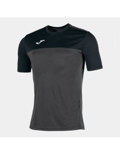 Camiseta Winner Antracita-Negro M/C