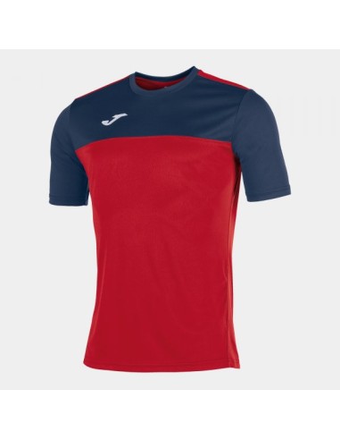 Camiseta Winner Rojo-Marino M/C
