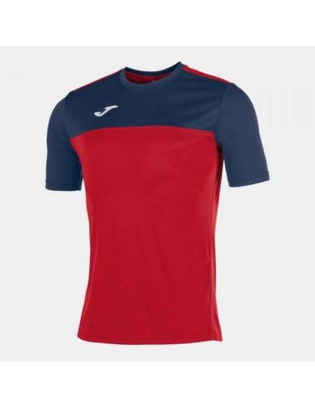 Camiseta Winner Rojo-Marino M/C