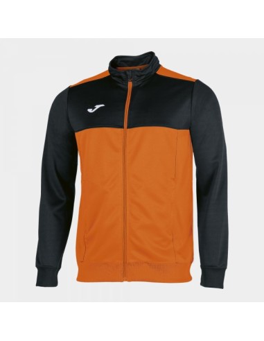 Winner Full Cremallera Sudadera Naranja Negro