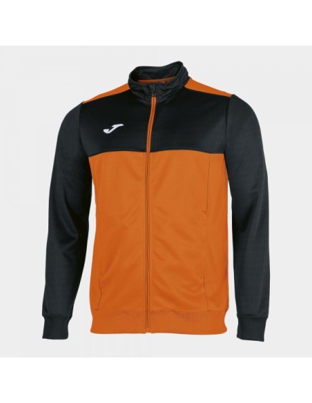 Winner Full Cremallera Sudadera Naranja Negro