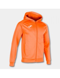 Chaqueta Sudadera con Capucha Menfis Naranja Flúor