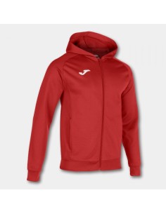 Chaqueta Sudadera con Capucha Menfis Rojo