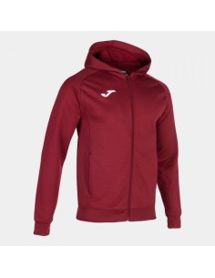 Chaqueta Sudadera con Capucha Menfis Burdeos