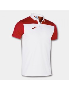 Polo Camiseta Hobby Ii Blanco-Rojo M/C