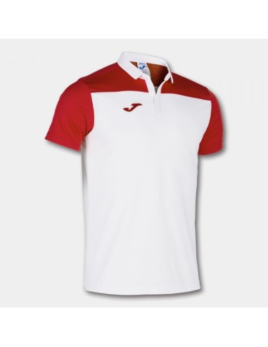 Polo Camiseta Hobby Ii Blanco-Rojo M/C