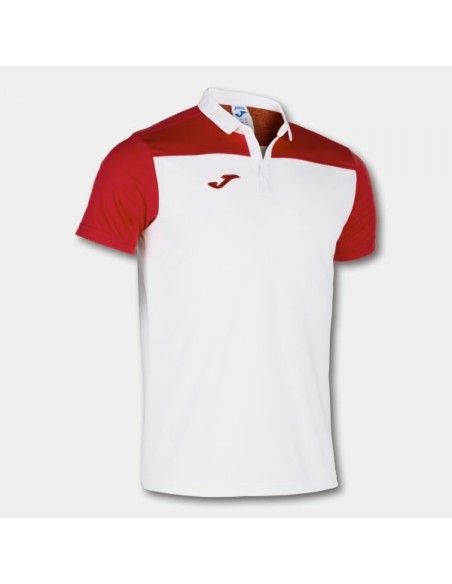 Polo Camiseta Hobby Ii Blanco-Rojo M/C