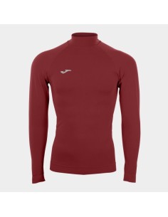 Brama Classic Seamless Camiseta Burdeos M/L