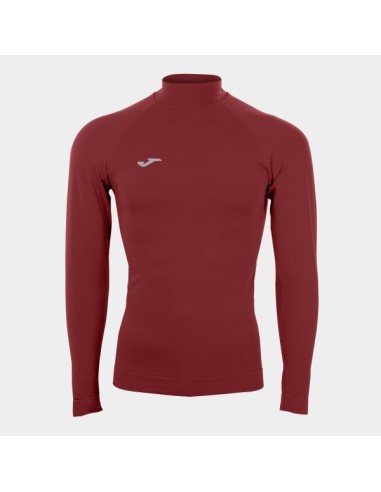 Brama Classic Seamless Camiseta Burdeos M/L