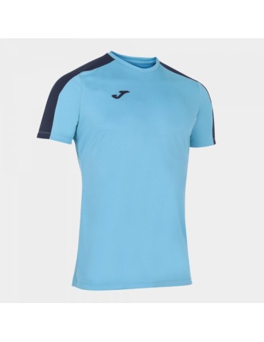 Academy Camiseta Turquesa Flúor-Marino Oscuro M/C