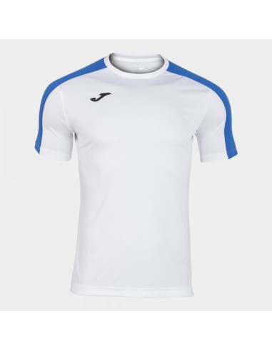 Academy Camiseta Blanco-Royal M/C