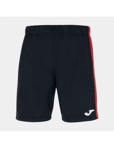 Maxi Corto Negro Rojo
