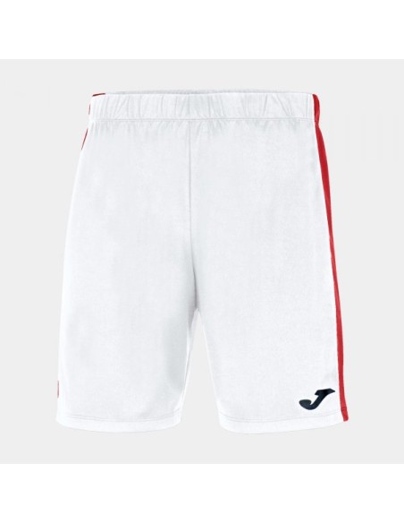 Maxi Corto Blanco Rojo