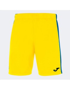 Maxi Corto Amarillo-Royal Azul