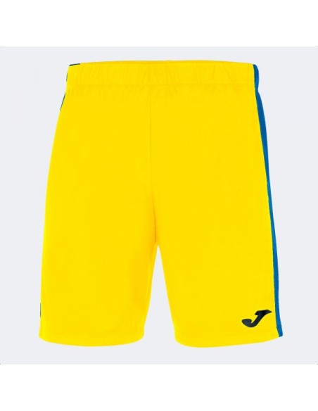 Maxi Corto Amarillo-Royal Azul