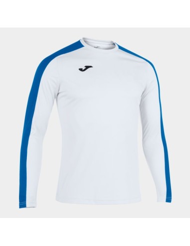 Academy Camiseta Blanco-Royal M/L