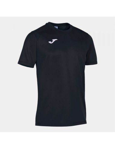 Strong Manga Corta Camiseta Negro