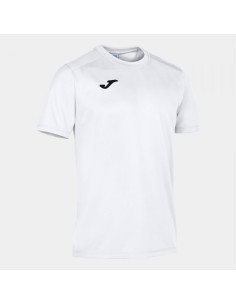 Strong Manga Corta Camiseta Blanco