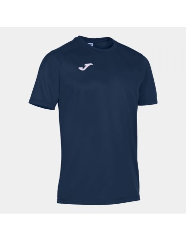 Strong Manga Corta Camiseta Marino