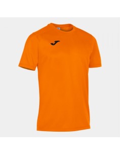 Strong Manga Corta Camiseta Naranja