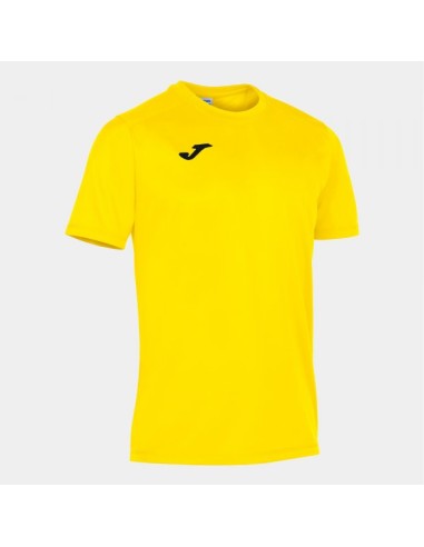 Strong Manga Corta Camiseta Amarillo