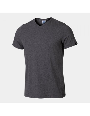 Versalles Manga Corta Camiseta Melange Gris