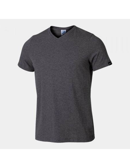 Versalles Manga Corta Camiseta Melange Gris