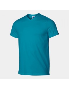 Versalles Manga Corta Camiseta Azul