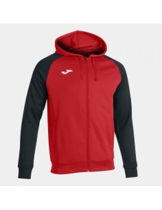 Academy Iv Cremallera-Up Sudadera con Capucha Rojo Negro
