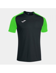 Academy Iv Manga Corta Camiseta Negro Verde Flúor