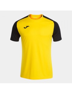 Academy Iv Manga Corta Camiseta Amarillo Negro