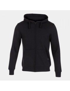 Jungle Cremallera-Up Sudadera con Capucha Negro