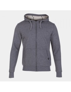 Jungle Cremallera-Up Sudadera con Capucha Melange Gris