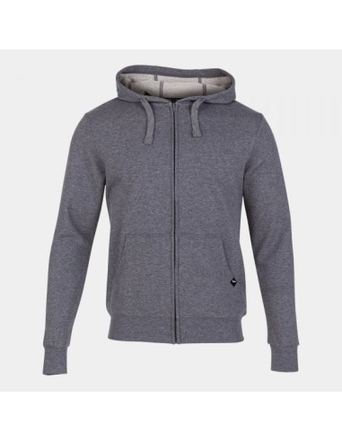 Jungle Cremallera-Up Sudadera con Capucha Melange Gris