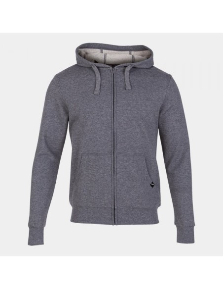 Jungle Cremallera-Up Sudadera con Capucha Melange Gris