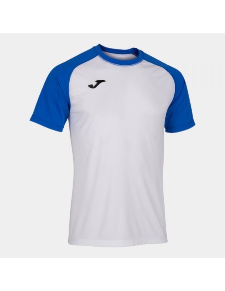 Teamwork Manga Corta Camiseta Blanco Royal
