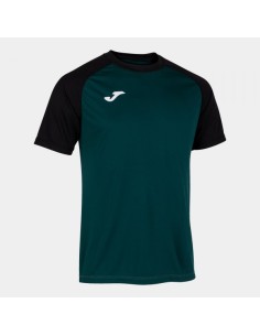 Teamwork Manga Corta Camiseta Verde Negro