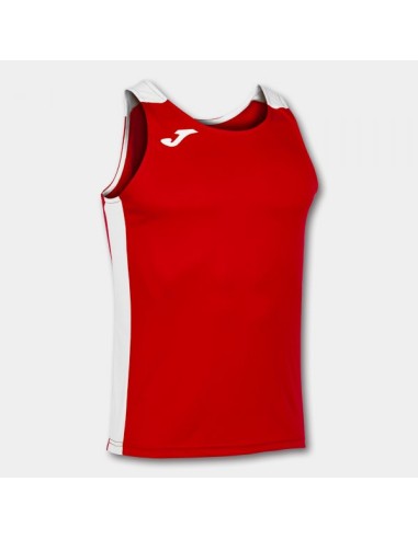 Record Ii Tank Top Rojo Blanco