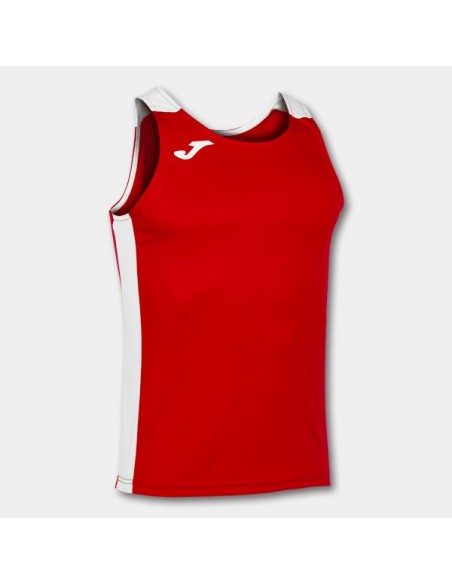 Record Ii Tank Top Rojo Blanco