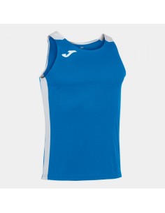 Record Ii Tank Top Royal Blanco