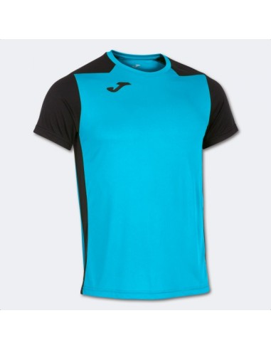 Record Ii Manga Corta Camiseta Turquesa Flúor-Marino