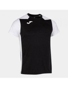 Record Ii Manga Corta Camiseta Negro Blanco