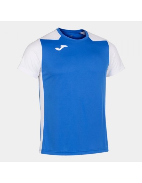 Record Ii Manga Corta Camiseta Royal Blanco