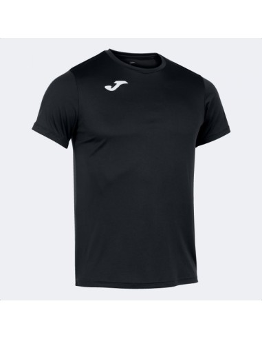 Record Ii Manga Corta Camiseta Negro