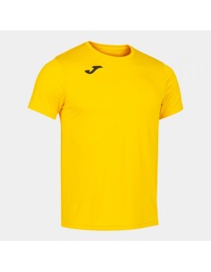 Record Ii Manga Corta Camiseta Amarillo