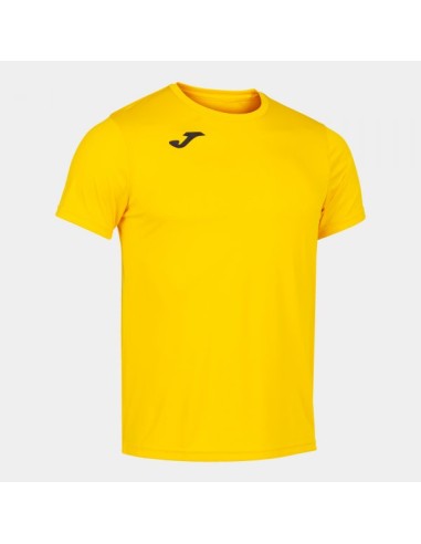 Record Ii Manga Corta Camiseta Amarillo