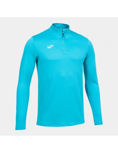 Running Night Sudadera Turquesa Flúor