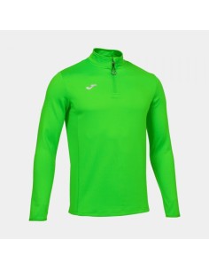 Running Night Sudadera Verde Flúor